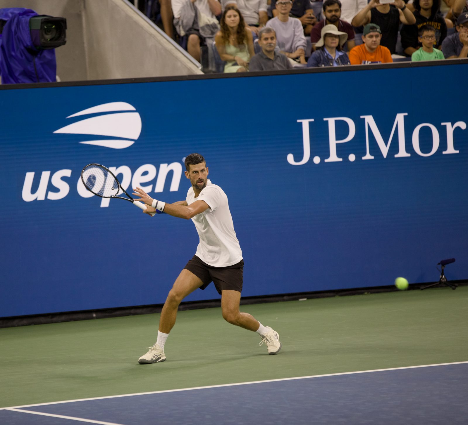 Novak Djokovic at the 2026 U.S. Open